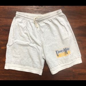 Vintage Michigan Wolverines shorts M tee jays
